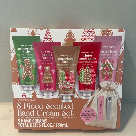 8 Piece Scented Hand Cream Set - Multicolor - Picture 1 of 2